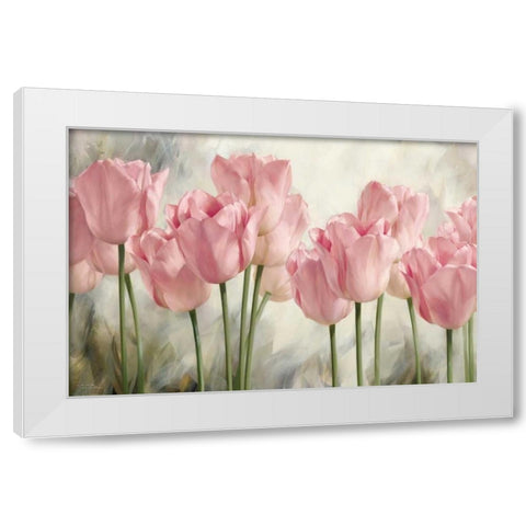 Nature Inspired II White Modern Wood Framed Art Print by Levashov, Igor