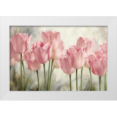 Nature Inspired II White Modern Wood Framed Art Print by Levashov, Igor