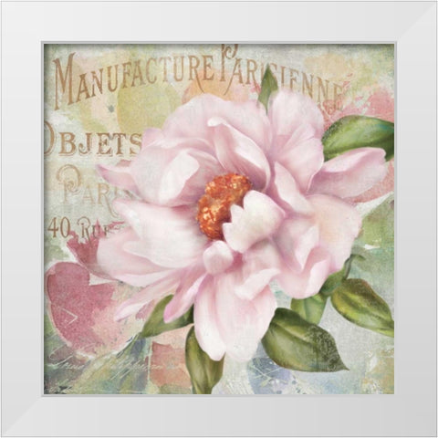 Parfum de Paris II White Modern Wood Framed Art Print by Robinson, Carol