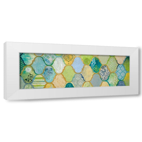 Moroccan Light II White Modern Wood Framed Art Print by Tava Studios