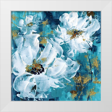 Tango Trio White Modern Wood Framed Art Print by Craven, Katrina