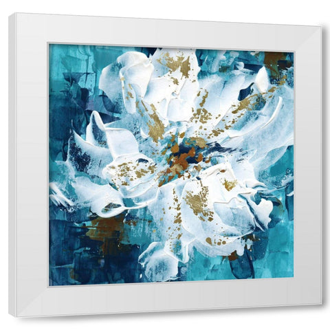 Tango Solo White Modern Wood Framed Art Print by Craven, Katrina