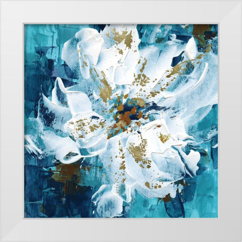 Tango Solo White Modern Wood Framed Art Print by Craven, Katrina