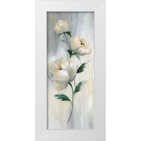 Carolina Springs Bloom II White Modern Wood Framed Art Print by Nan