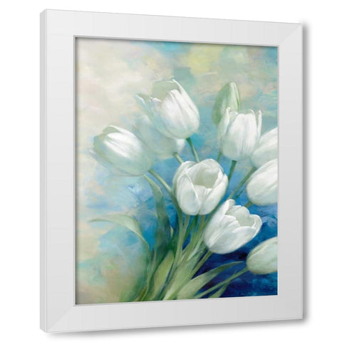 Holland Spring I White Modern Wood Framed Art Print by Daniels, Rogier