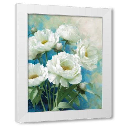 Holland Spring II White Modern Wood Framed Art Print by Daniels, Rogier