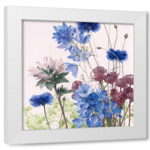 Mid Summer White Modern Wood Framed Art Print by Daniels, Rogier