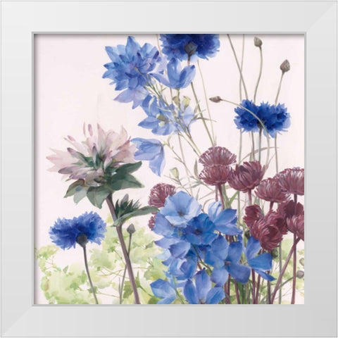 Mid Summer White Modern Wood Framed Art Print by Daniels, Rogier