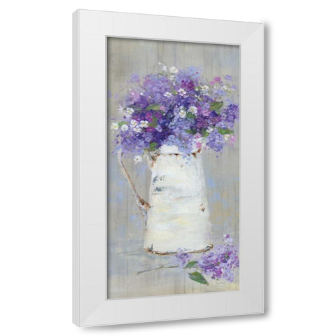 Woodgrain Pitcher White Modern Wood Framed Art Print by Swatland, Sally