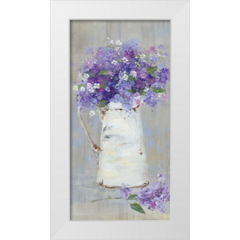 Woodgrain Pitcher White Modern Wood Framed Art Print by Swatland, Sally