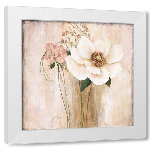 Venetian White Modern Wood Framed Art Print by Tava Studios