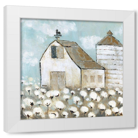 Mill Creek Farm II White Modern Wood Framed Art Print by Tava Studios