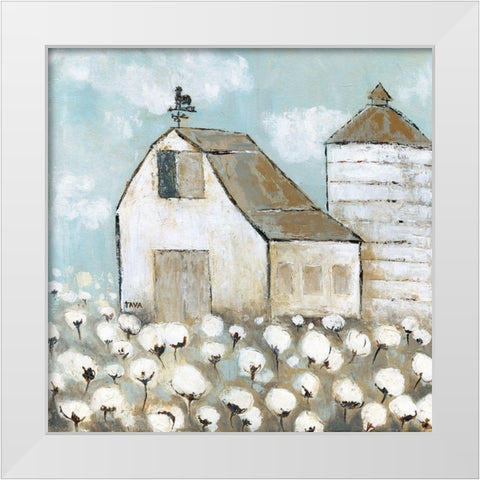 Mill Creek Farm II White Modern Wood Framed Art Print by Tava Studios