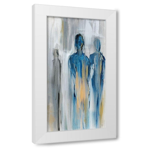 Just A Memory II White Modern Wood Framed Art Print by Jill, Susan