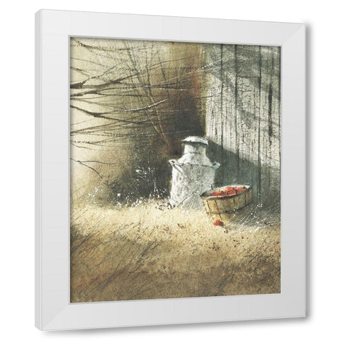 The Old White Modern Wood Framed Art Print by Bjorkland, George