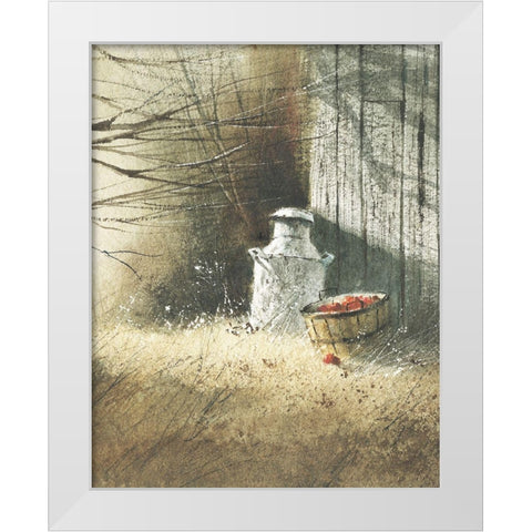 The Old White Modern Wood Framed Art Print by Bjorkland, George