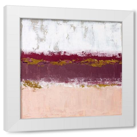 Springtime In White Modern Wood Framed Art Print by Tava Studios