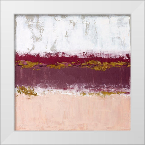 Springtime In White Modern Wood Framed Art Print by Tava Studios