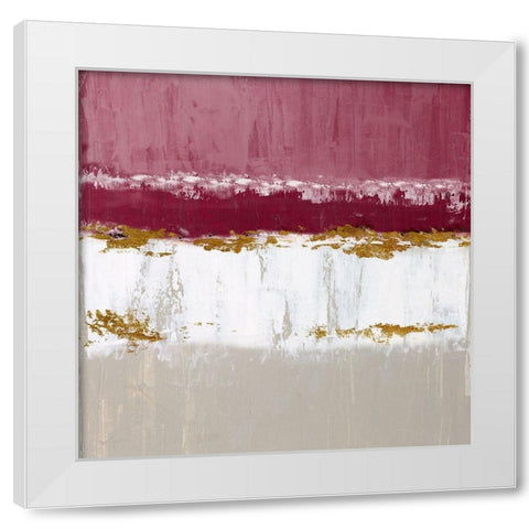 Springtime In White Modern Wood Framed Art Print by Tava Studios