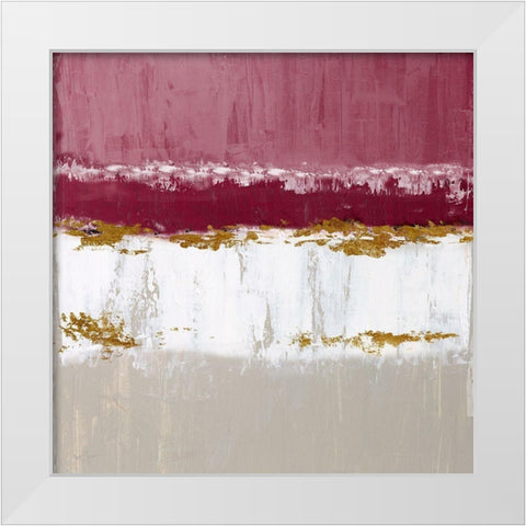 Springtime In White Modern Wood Framed Art Print by Tava Studios