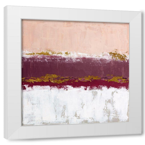 Springtime In White Modern Wood Framed Art Print by Tava Studios