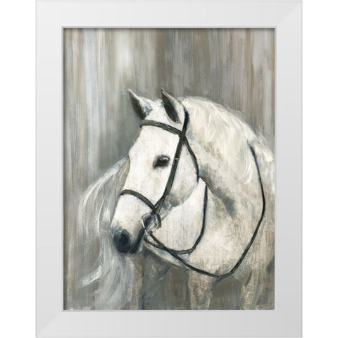 Daydream White Modern Wood Framed Art Print by Swatland, Sally