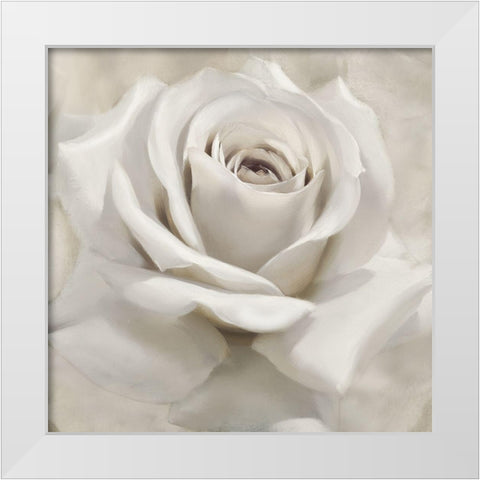 Dreamy I White Modern Wood Framed Art Print by Levashov, Igor