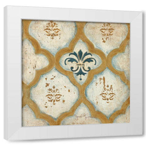 Villa Umbra IV White Modern Wood Framed Art Print by Tava Studios