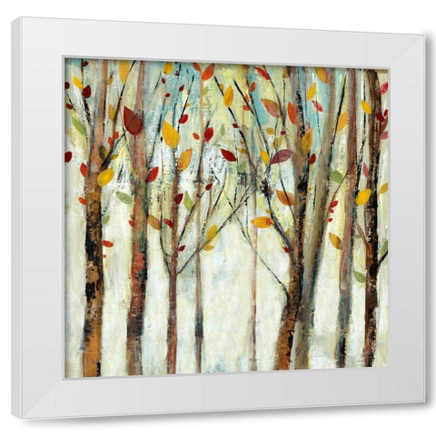 See The Beauty White Modern Wood Framed Art Print by Tava Studios