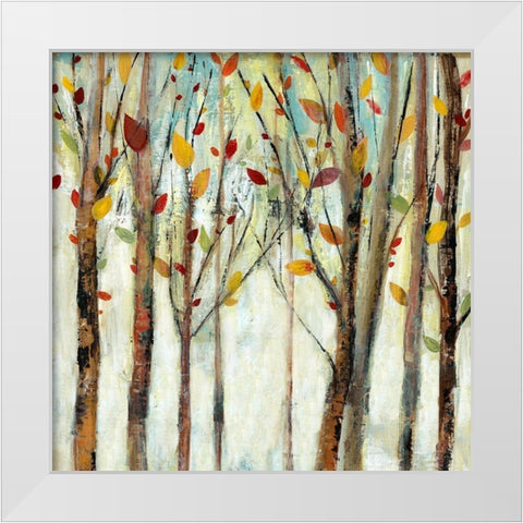 See The Beauty White Modern Wood Framed Art Print by Tava Studios