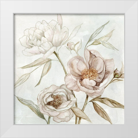 Washed Botanical I White Modern Wood Framed Art Print by Robinson, Carol