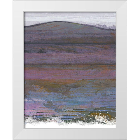 Majestic Mountains I White Modern Wood Framed Art Print by Jill, Susan