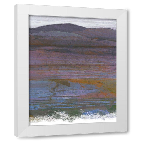 Majestic Mountains II White Modern Wood Framed Art Print by Jill, Susan