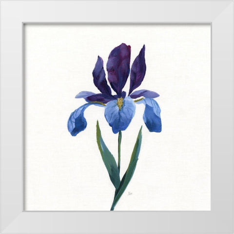 Simple Botanical II White Modern Wood Framed Art Print by Nan
