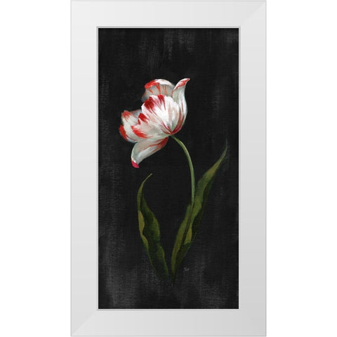 Master Botanical II White Modern Wood Framed Art Print by Nan