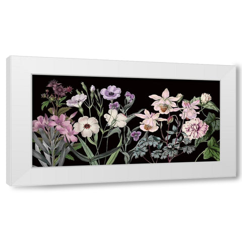 Garden Array White Modern Wood Framed Art Print by Jill, Susan