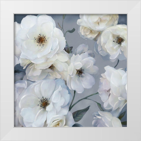 Timeless Climbing White Modern Wood Framed Art Print by Robinson, Carol