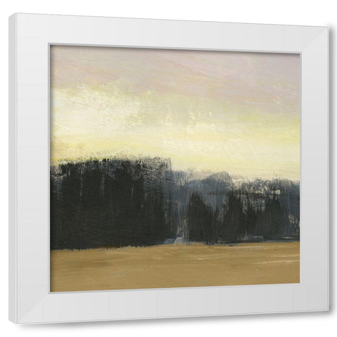 Mountain Frost I White Modern Wood Framed Art Print by Jill, Susan