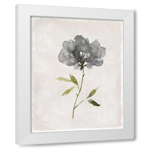 Botanical Beauty I White Modern Wood Framed Art Print by Robinson, Carol