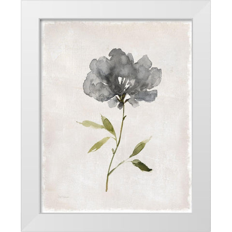 Botanical Beauty I White Modern Wood Framed Art Print by Robinson, Carol