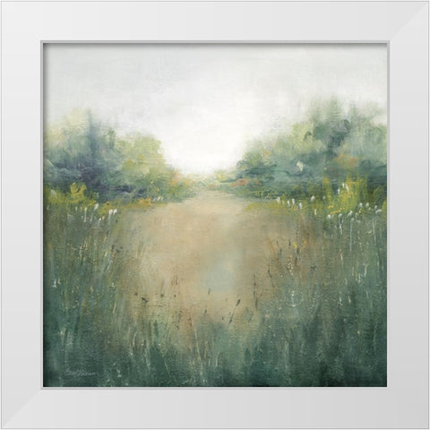 Sunrise Morning White Modern Wood Framed Art Print by Robinson, Carol