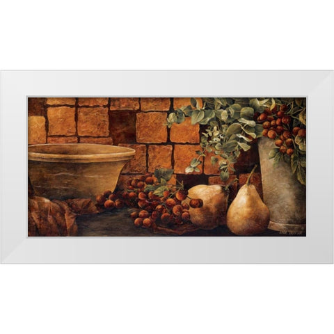 Tiled Still Life II White Modern Wood Framed Art Print by Thompson, Linda