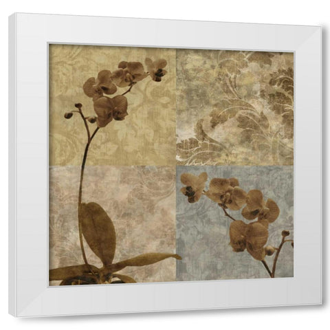 Heirloom I White Modern Wood Framed Art Print by Mallett, Keith