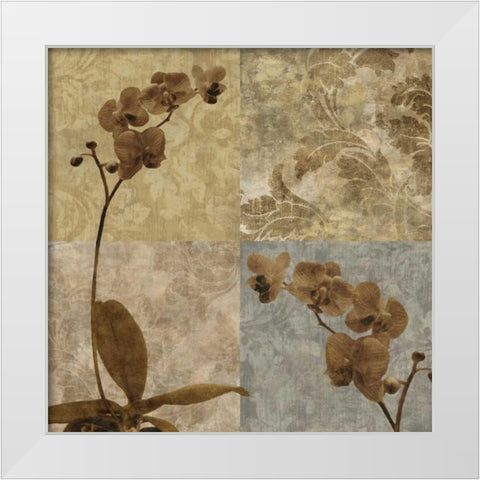 Heirloom I White Modern Wood Framed Art Print by Mallett, Keith