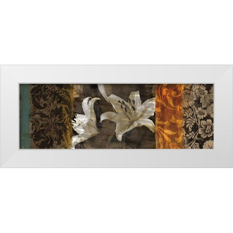 Evanescent II White Modern Wood Framed Art Print by Mallett, Keith