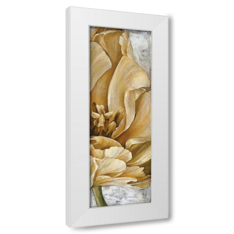 Single Appeal I White Modern Wood Framed Art Print by Thompson, Linda
