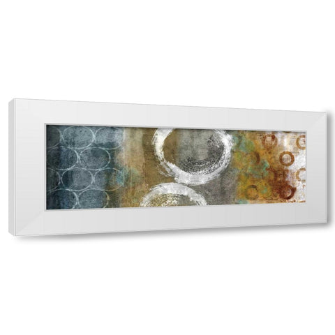 Tranquility II White Modern Wood Framed Art Print by Mallett, Keith