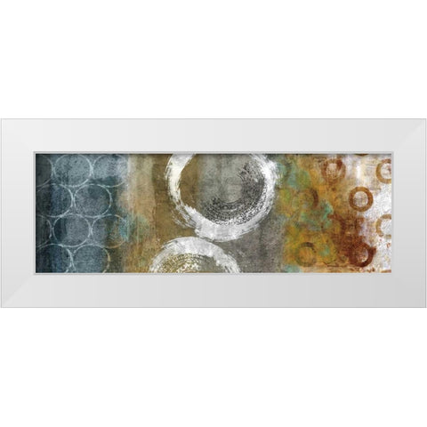 Tranquility II White Modern Wood Framed Art Print by Mallett, Keith
