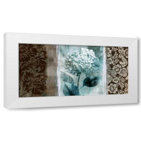 Everlasting White Modern Wood Framed Art Print by Mallett, Keith