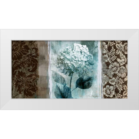 Everlasting White Modern Wood Framed Art Print by Mallett, Keith